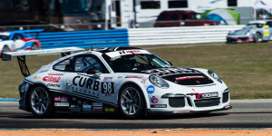 Two strong finishes--8th and 6th, respectively--marked Michael Lewis' first two races in the No. 98 Porsche of Competition Motorsports/Curb-Agajanian at Sebring International Raceway in March, 2014.