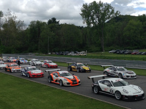 After a strong qualifying effort, Michael Lewis starts Round 5 of the IMSA GT3 Cup Challenge USA by Yokohama in fourth position.