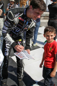 Michael Lewis enjoys meeting fans of all ages, and looks forward to catching up with his Canadian fans this weekend.