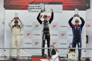 Michael Lewis earned his fourth win of the season in the IMSA Porsche GT3 Cup Challenge USA by Yokohama at Circuit of The Americas in Austin, Texas.