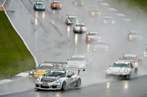 Rain dampened Michael Lewis' chances of completing a championship run as he hit a patch of water on the track and spun just after the second race at Road Atlanta went green. However, Michael had a strong enough position in the points standings to finish the season in third.