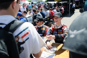 Growing up in Southern California, Michael Lewis hopes for extensive support from friends and family who are attending the Toyota Grand Prix of Long Beach this weekend. Fans in attendance can visit Michael on Saturday, April 18, for the Pirelli World Challenge autograph session from 11:00-11:45 a.m.