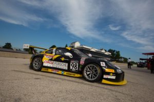 Michael Lewis joined the Calvert Dynamics team in the No. 98 Calvert Dynamics / Curb-Agajanian Porsche 911 GT3 R for Rounds 12 and 13 of the PWC.