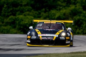 Michael Lewis claimed a 10th-place finish in Round 12 of the Pirelli World Challenge at Road America on Saturday, June 25. Photos by Brian Cleary.