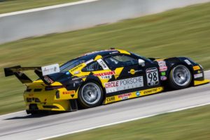 Circle Porsche of Long Beach, Discount Tire, Curb Records, ASE, Cometic Gasket, Inc., and The Smile Generation will again be featured on the No. 98 Porsche GT3-R, July 28-31, at Mid-Ohio Sports Car Course.