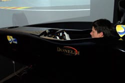 Michael in Race Simulator