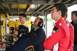 Watching Pau Qualify