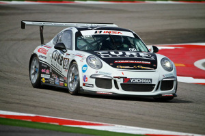 After a first- and second-place finish at Circuit of The Americas, Michael Lewis now stands only one point behind first position in the IMSA Porsche GT3 Cup Challenge USA by Yokohama points standings. Next up is Road Atlanta on October 2 and 3. 