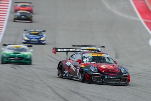 Leading the field of GTA cars at Circuit of The Americas, Michael Lewis and the EFFORT Racing/Curb Agajanian Porsche 911 GT3 R set their sights on Florida this weekend.