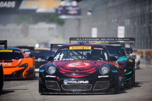 Although Michael Lewis didn't get much track time on the temporary street circuit on Detroit's Belle Isle prior to Round 10 of the Pirelli World Challenge, he still managed to start the race in 6th position and finished the race with a solid 7th.