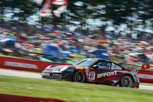 Miller Motorsports Park, in Toole, Utah, will play host to Rounds 16 and 17 of the Pirelli World Challenge, where Michael Lewis will compete in the No. 41 EFFORT Racing/Curb-Agajanian Porsche 911 GT3 R, August 21-23, 2015.