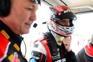 Michael Lewis credits the entire EFFORT Racing team, including Technical Director Stefan Pfeiffer, seen here with Michael, for his recent string of three top-5 finishes in four races.