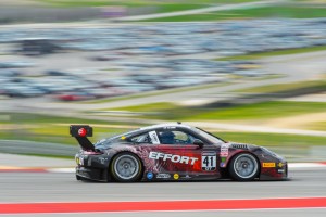 Receiving brand new Porsche 911 GT3 R race cars only one week prior to the first event of the 2016 Pirelli World Challenge (PWC) season, EFFORT Racing quickly prepared a fast race car for Michael Lewis and his teammate Patrick Long.