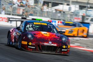 Michael Lewis and the No. 41 EFFORT Racing / Curb-Agajanian Porsche 911 GT3 R head South to Barber Motorsports Park in Birmingham, Alabama, this weekend for Rounds 6 and 7 of the Pirelli World Challenge.
