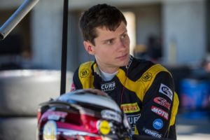 Michael Lewis finished 11th place overall in the 2016 Pirelli World Challenge GT drivers championship.