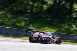 Michael Lewis set the fastest lap time in practice on Thursday, June 25, and went on to qualify for Race #1 and #2 of the Pirelli World Challenge race weekend in 9th of 38 cars.
