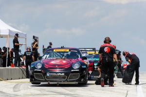The EFFORT Racing team meticulously prepares the No. 41 Porsche 911 GT3 R prior to each Pirelli World Challenge event. This weekend will feature Rounds 14 and 15 of the series' championship.