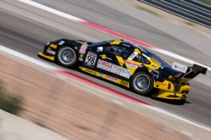 Michael Lewis set the fastest lap of Round 16 of the Pirelli World Challenge (PWC) in the GT category on Saturday, August 13, which allowed him to start first in the second race of the weekend on Sunday.
